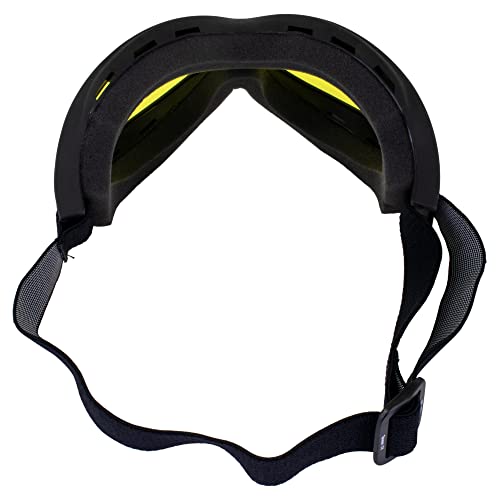 Global Vision Eyewear Big Ben Motorcycle Goggles Fit Over Most Glasses - color: Yellow
