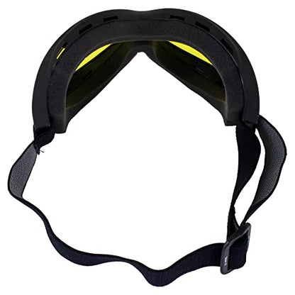 Global Vision Eyewear Big Ben Motorcycle Goggles Fit Over Most Glasses - color: Yellow