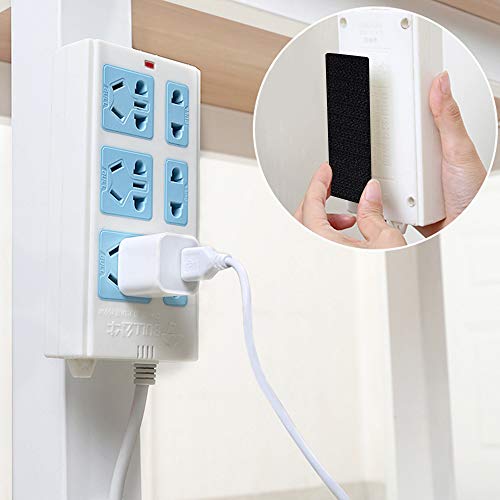 BRAVESHINE Heavy-Weight Hook and Loop Strips with Adhesive - Strong Sticky-Back Fasteners - Double Sided Mounting Tape for Home or Office Use Holds Picture Frame and Tools - 15 Pack 1.2x4 Inch