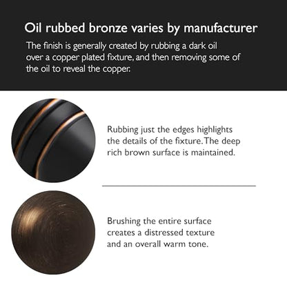 Design House 582221 6-Way Universal Square Spindle Passage Latch Oil Rubbed Bronze - color: Bronze