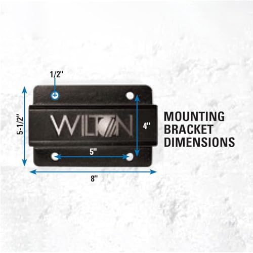 Wilton ATV All-Terrain Truck Hitch Vise, 6" Jaw Width, 5-3/4" Max Jaw Opening, 5" Throat (10010)