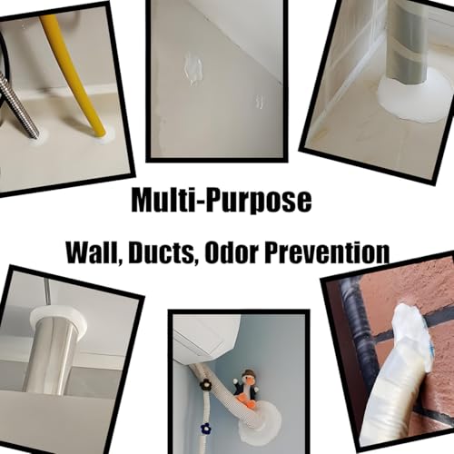 10 Pack Waterproof Sealant Mastic – Quick Repair Sealing Clay for Wall Holes, Drain Connections, Air Conditioning Ducts, Strong Waterproof Putty for Home & Professional Repairs (10 Pack - 1.1 oz) - color: 10 Pack - 1.1 oz