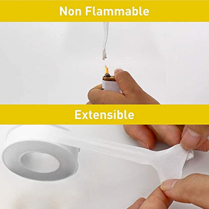 GCQ Teflon Thread Seal Tapes，PTFE Thread Seal Tape for Plumbers Sealant Tape for Leak Water Pipe Thread 3/4 inch x 790 inch (5 Pack/White) - size: 3/4-790inch（5 pack）