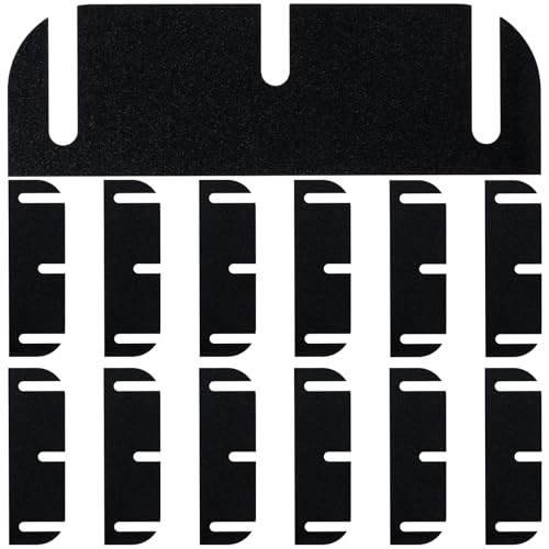 12 PCS Door Hinge Shims, 3.5 Inch Door Hinge Spacers Kit, Trimmable Hinges Shims PC Material for Door Repair & Alignment,0.05” Thickness - color: 3.5" 3 hole-12 PCS