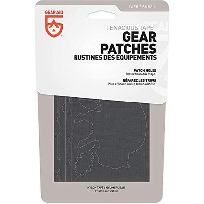 GEAR AID Tenacious Tape Repair Patches – Peel-and-Stick Nylon Gear Patches for Jackets, Tents, Sleeping Bags, Backpacks, and Outdoor Gear – Fix Rips, Tears, and Holes, Wildlife, 3”x20” - style: Wildlife 20"