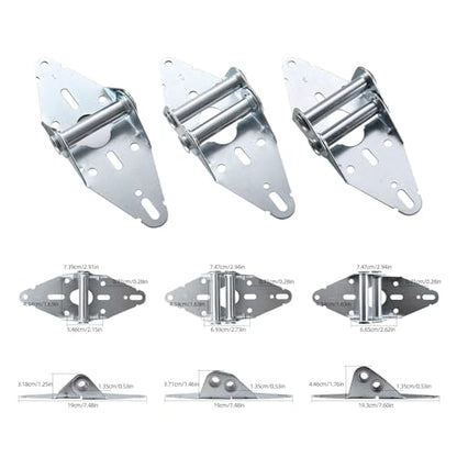 HOME MASTER HARDWARE Garage Door Hinge & Roller Tune Up Kit，Garage Door Hardware Kit for 8 x 7 Door