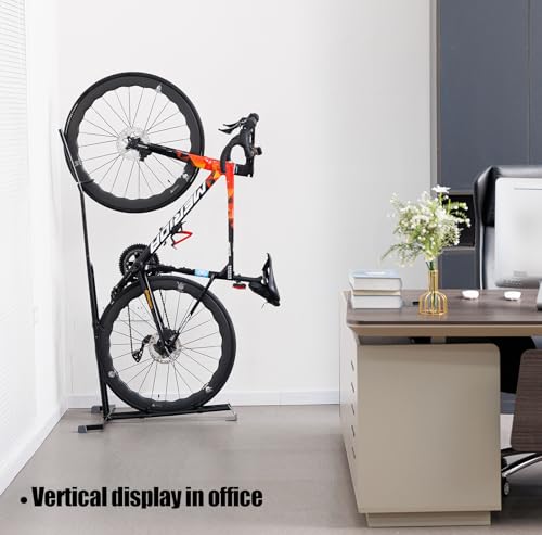 PHUNAYA Bike Stand,Vertical Bike Rack For Indoor Bike Storage,Upright Bicycle Stand Floor. (StyleA-1pack) - style: StyleA-1pack