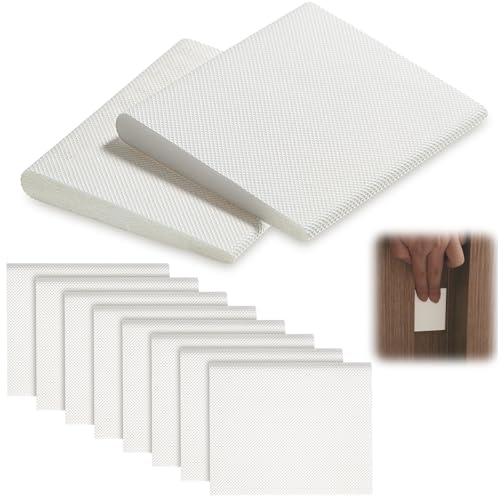 Zonon Self-Adhesive Door Corner Seals Door Weather Stripping Draft Stopper Sealing Frame Foam for Weather Protection Isolation of Noise(Traditional,White,8 Pcs) - color: White, size: Traditional