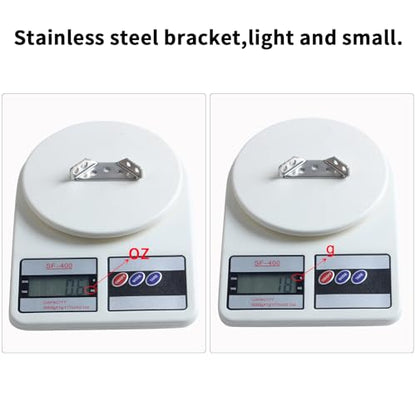 Trapezoid L Shelf Bracket Brace - Corner Connector: 15 Pack Angle Brackets Stainless Steel Support Joint with Mounting Hardware Used for Wood Chair Furniture Cabinetry Vanity Project Build Repair
