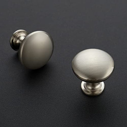 Ravinte 1 Pack Kitchen Cabinet Knobs Dresser Knobs Satin Nickel Drawer Pulls Brushed Nickel Door Handles for Drawer Cupboard and Dresser - color: Brushed Nickel