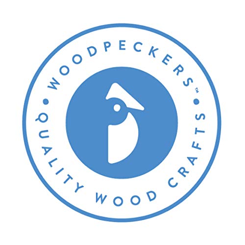 Woodpeckers 3/4-inch Unfinished Small Wooden Knobs - Pack of 25 for Cabinets, Dressers, Drawer Pulls, Furniture Replacement, and Crafts - size: 3/4 Inch