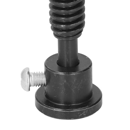 Fockety Workbench Vise Screw, T18 Self Locking Good Bearing Bench Screw with 100mm Handwheel, Heavy Duty DIY Vise Tool, Woodworking Machinery Press Clamp for Woodworking Projects (Black) - size: 350mm