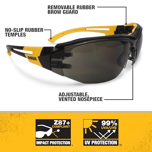 DEWALT Unisex-Adult Dewalt Dpg108 Renovator® Premium Safety Eyewear