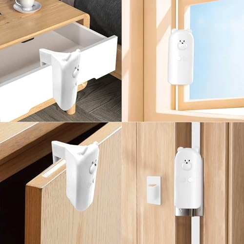 Door Pinch Guard,Slam Stoppers,Soft Stopper Hinge,Hanging Rubber Wedge,White,2PCS - color: Whitex2