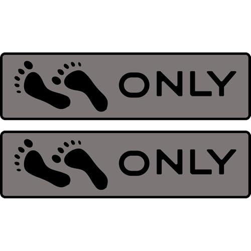 Naked Feet Only 3.5" x 12" Step Pads Non-Slip EVA Foam Step Pad for Boat Gunwales & Ladders, 6mm Brushed Marine Grade Anti-Skid Adhesive Pads (Pair) SeaDek Technology - Storm Gray/Black - color: Storm Gray Over Black, size: Step Pad
