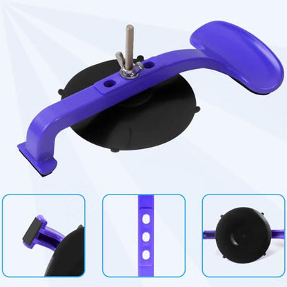 ZKTOOL 6PC Suction Cup Clamp Set, Class Clamps Kit for Car Convertible Glass Windshield Top Repair Gluing, Car Window Clamps, Suction Cups for Convertible Top, With Sponge Pad...