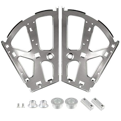 2 Layers Shoes Drawer Cabinet Hinges, Silver Shoe Cabinet Replacement Fittings Stainless Steel for Kitchen Living Room, 1 Pair - color: Silver, size: 2 Layers