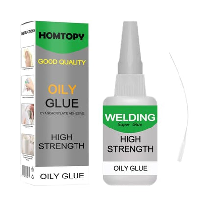 4PCS Uniglue Universal Super Glue,Welding High-Strength Oily Glue,Mighty Instant Glue,Fast Repair and Curing for Metals,Plastics,Jade Etc