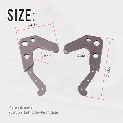 Door Handle Right Left Repair Kit Compatible with 2011 2012 2013 2014 2015 Honda CRZ CR-Z
