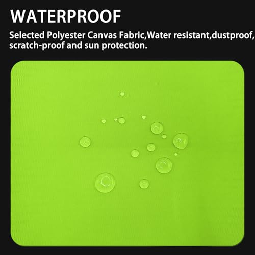 Gheeidau Canvas Repair Patch 9×11 Inch 3Pcs Waterproof Self-Adhesive Fabric Repair Patch for Tents,Boat Cover,Pop Up Canopy,Patio,Bags,Car Seats,Sofas,Furniture Cover(Apple Green) - color: Apple Green, size: 9"×11"×3PCS