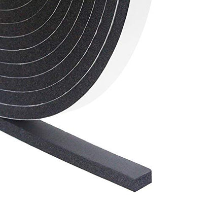 DGSL Foam Insulation Tape, 1/2In x 1/4In x 33Ft Weather Stripping Door Seal Strip for Doors and Windows,Sliding Door,Sound Proof Soundproofing Door Seal,Weatherstrip,Air Conditioning Seal Strip - size: 1/2In x 1/4In x 33Ft