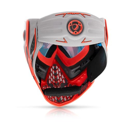 Maddog Dye i5 Thermal Anti-Fog Paintball Airsoft Mask Goggle System Combo with Microfiber Bag | Safety Certified Protection - color: Shadow Fire