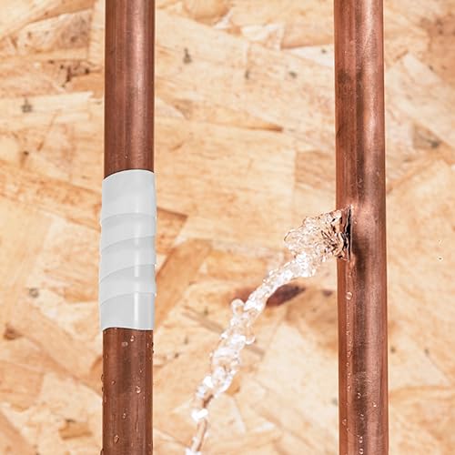 Cabilock 3m Pipe Tape Rubberized Sealant Tape Leak Repair Waterproofing Water Sealant Duct for Sewer