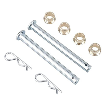 OUKENS Metal Door Hinge Pins Kit, Front Driver Side Door Hinge Pin Replacement Fitscreen Door Hinges Replacement for Ford Mustang 1994-2004, Includes 2 Pins 4 Bushings 2 Screws