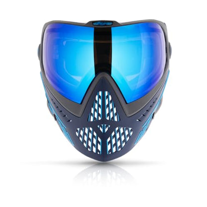 Maddog Dye i5 Thermal Anti-Fog Paintball Airsoft Mask Goggle System Combo with Microfiber Bag | Safety Certified Protection - color: Raiseup