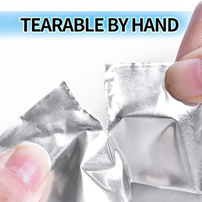 TAPEBEAR Aluminum Foil Heat Shield Tape 2inch x 65Yards, Aluminized Fiberglass Cool Tape 5.5mil Thick Heat Resistant Tape Thermal Barrier for Air Dryer Vent, HVAC, Heating Unit, Hose and Pipe, 196Ft - size: 2inch x 65yard