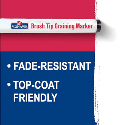 Mohawk Brush Tip Marker, Light Golden Oak Tone, M265-2021, 1 Count