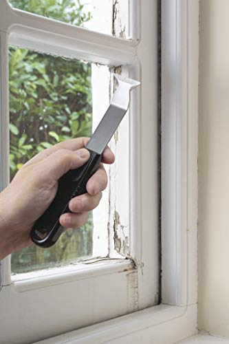 The HYDE® Dig-It™ Removal and Scraping Tool, Push or Pull scraping. Caulk Remover Tool, Paint Scraper, Putty Knife Scraper, Grout Removal Tool, Convienent size perfect for tool box, or tool bag.
