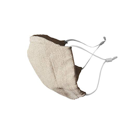 Wembley Adjustable and Washable Face Mask for Adults and Kids - color: Beige, size: 1 Count (Pack of 1)