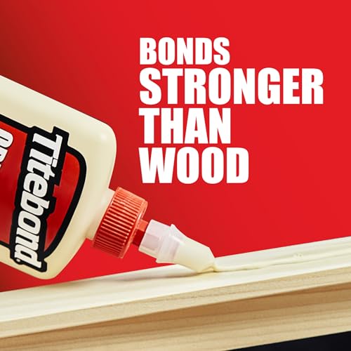 Titebond Original Wood Glue ProJug 2.15 Gal. – Professional-Grade Adhesive for Woodworking, Hardboard, Particleboard, Leather & Cloth, Great Sandability, Easy Water Cleanup – 50609 - size: 2.15 Gal.