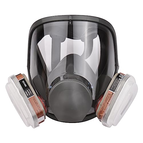 Irfora Reusable Full Face Full Face Cover Wide Field of View for Painting Hine Polishing Welding and Other Work