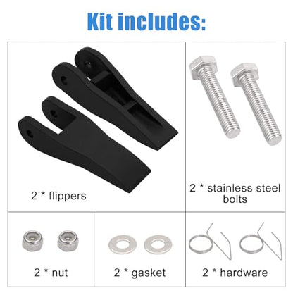 29-1 Flipper Replacement Kit for Werner/Louisville/Keller Lock Replacement kit -Telescoping Ladder Accessories - style: 29-1 Lock Kit