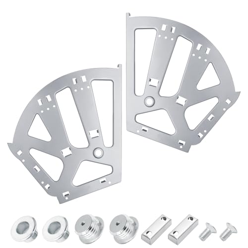 Litoexpe 3 Layers Silver Shoes Drawer Cabinet Hinges, Stainless Steel Shoe Cabinet Replacement Fittings Flip Plate Frames Turning Rack Accessory for Home, 1 Pair - color: Silver, size: 3 Layers