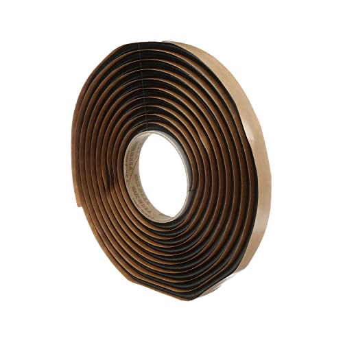 3M MWUR9 3M Windo-Weld Round Ribbon Sealer, 08610, 1/4 in x 15 ft Kit, black - size: 1/4 in X 15 Ft, style: Kit