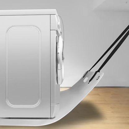 Large Appliance Slider with Pull Strap,Furniture Moving Sliders for Floor Protection Premium Moving Mat for Tile Carpet and Hardwood Floor - size: 49'' x 30'' White