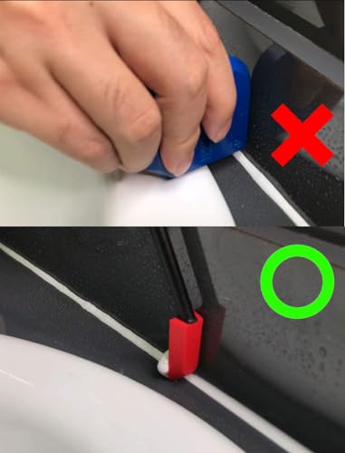 ORXPLUS TOOLS 10pcs Caulking Tool Kit Silicone Finishing Tool for Tight Areas Bathroom Kitchen Window Sink - size: 10 PCS Silicone Finishing Tool