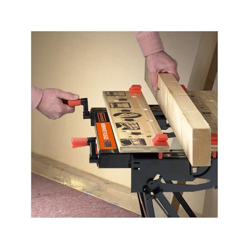 BLACK+DECKER Workmate 825 Deluxe Dual-Height Workbench, WM825-XJ