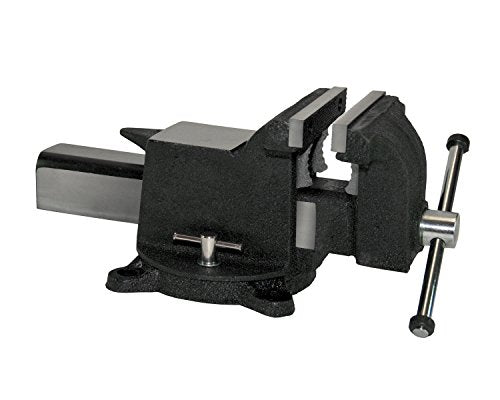 Yost Vises 906-AS 6" Heavy Duty Steel Bench Vise, Black - size: 6", style: Heavy Duty