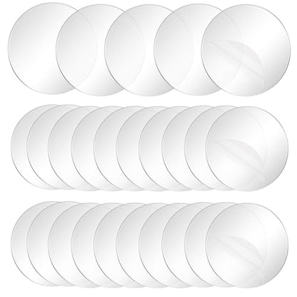 25Pcs Double Sided Mounting Pads Clear Sticky Pads Heavy Duty Adhesive Tape for DIY Reusable Sticky Pads for Home Decor and Crafts - size: 25Pcs