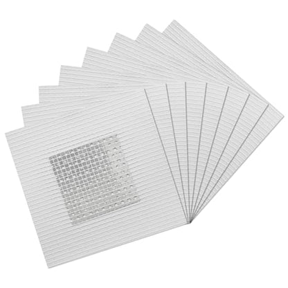 Waziaqoc 8 Pack 2 Inch Drywall Patch, Aluminum Drywall Repair Kit, Heavy Duty Wall Hole Repair Patch, for Home Renovation Projects - size: 2 X 2 Inch