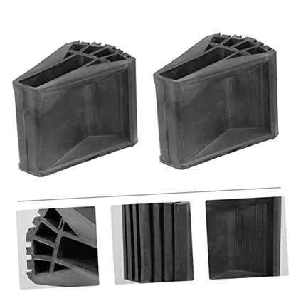 2pcs Slip Mats for Ladder Non-Skid Attic Ladder Pads Stair Treads Carpet