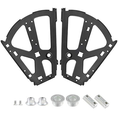 2 Layers Shoes Drawer Cabinet Hinges Flip Frames, Black Shoe Cabinet Replacement Fittings Stainless Steel for Kitchen Living Room, 1 Pair - color: Black, size: 2 Layers