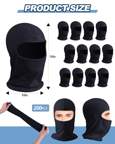 Panitay Painting Spray Head Socks Unisex Painters Spray Sock Headsock Mask Painting Dust Sanding Protection Hood Stretch Men - color: Black