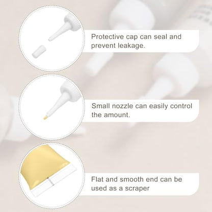 HARFINGTON 12 Colors Wood Filler Scratch Repair Kit Touch Up Filler Wood Paint for Repairing Scratches Cracks Holes on Wooden Floors Cabinet, Table, White Series - color: White Series