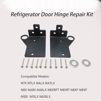 RV Refrigerator Door Hinge Repair Kit Fit for Norcold Polar Series Frame Not Part#634166