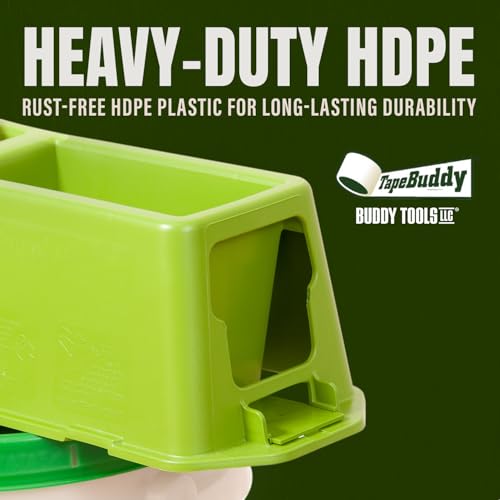 Buddy Tools TapeBuddy Drywall Taping Tool - Simplifies Drywall Banjo Taping - Reliable & Efficient Tape Dispenser for DIYers - Easy to Use - Reduces Mess and Waste